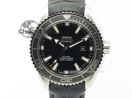 0301 Planet Ocean Professional Rose Gold Liquid Metal V6F 42mm On Black Rubber Strap A Vibrant 8266